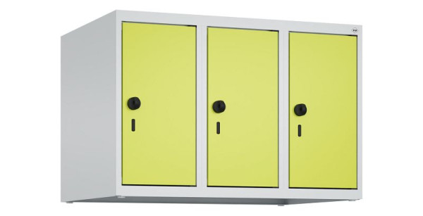 C+P Schrankaufsatz Classic PLUS, Aufsatzschrank, 7035, Drehriegel, 500x750x500mm, Viridingrün, 080090-39 S10010