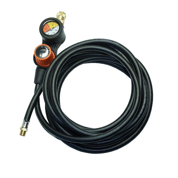AEROTEC Schlauch inklusive Druckregler Kombiregler 1/4 Zoll AG, 25590200