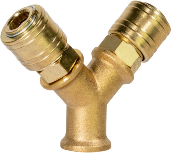 Güde Verteiler 3/8 IG 2 Kupplungen SB, 41136, 4015671411365