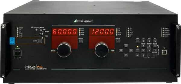Gossen Metrawatt DC Stromversorgung 3000W, 60V, 120A programmierbar, K363A