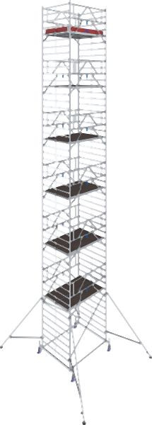 Krause Stabilo Fahrgerüst S50 Feldlänge: 2,00m, Arbeitshöhe: 14,40m, 781123