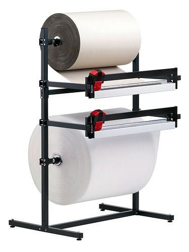Rocholz Doppel-Schneidständer, mit zwei Schneidvorrichtungen, max. Rollenbreite 1600 mm, 309402