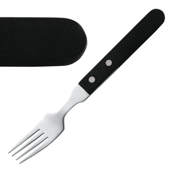 Amefa Steakgabeln, VE: 12 Stück, 20 cm lang, Edelstahl 18/10, H002