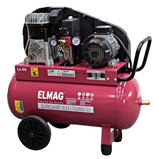 ELMAG Kompressor EUROAIR, 331/10/50 D, 10221, 9004853102219