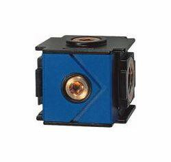 Riegler Verteiler, Baugröße: 1, Durchflusswertmessung: bei P1 = 6 bar und Druckabfall p = 1 bar, 100723