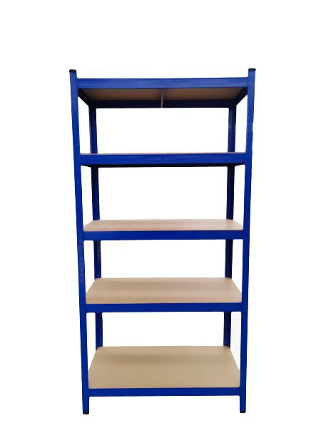 Metra Schwerlastregal, 90 x 40 x 180 cm, blau lackiert, 10803