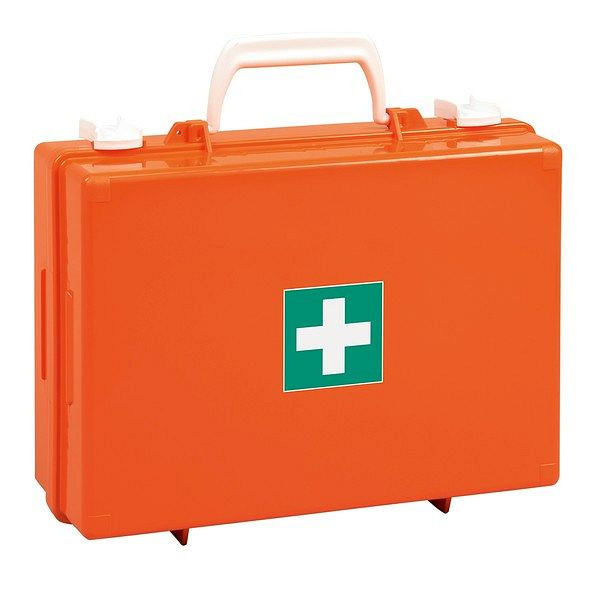 WERO Werotop Erste Hilfe Koffer 350 orange, mit Inneneinteilung, leer, 206256
