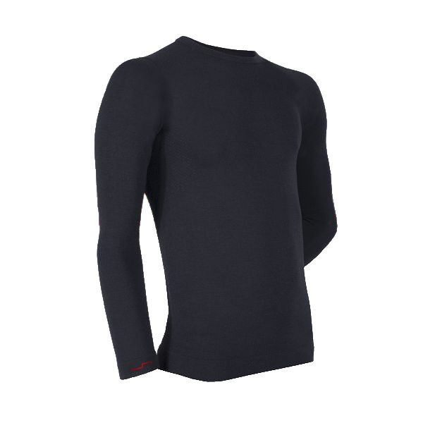 SIMLOC Shirt Langarm, schwarz, Größe: XL, 71% LENZING FR Viskose, VE: 2 Stück, 2-02-02-XL-01