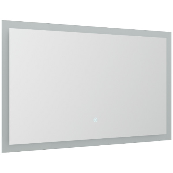 Posseik LED Spiegel 100x53 cm mit Touch Bedienung, DLED-SPIEGEL-100-54