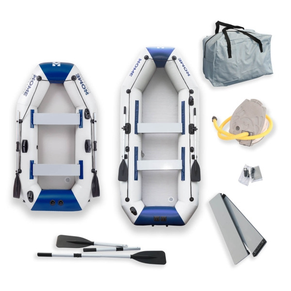 HOME DELUXE Schlauchboot PIKE - Größe L, mit Motor, 32452