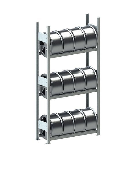 Meta S3 CLIP Felgenregal GR 2000x1000x300 mm, verzinkt, 20095904