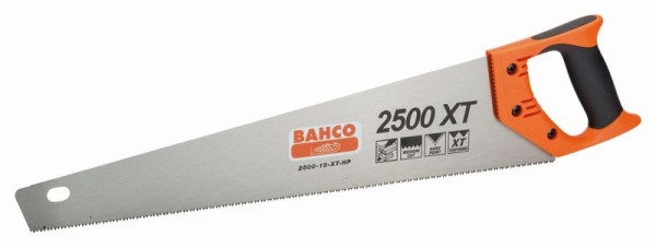 Bahco Fuchsschwanz, XT, 550 mm, 9/10 Zähne pro Zoll, für mittelgrobe Holzarten, 2500-22-XT-HP