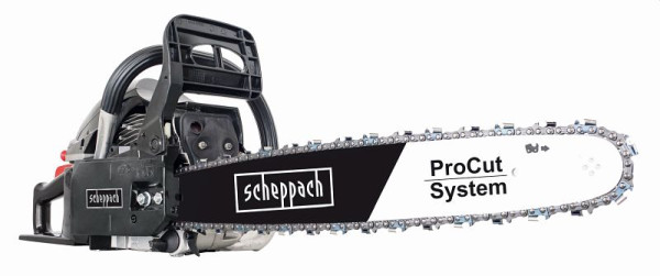 Scheppach Benzin-Kettensäge inkl. ProCut Kette- & Schwert CSP5300, 51 cm, 2,7 PS, 2,0 kW, 5910112904