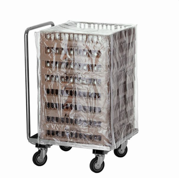 Bartscher Abdeckhaube TGS100-8, Ausgelegt für: Geschirrkorbwagen TGS100, 8 Spülkörbe (Höhe 100 mm), 300156, 4015613759203