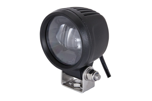 HELLA LED-Arbeitsscheinwerfer, SL60, 12/24/36/48/60/72V, Anbau, schwenkbarer Montagebügel, Spotausleuchtung, 500mm, offene Kabelenden, 7 W, 1G0 996 210-001