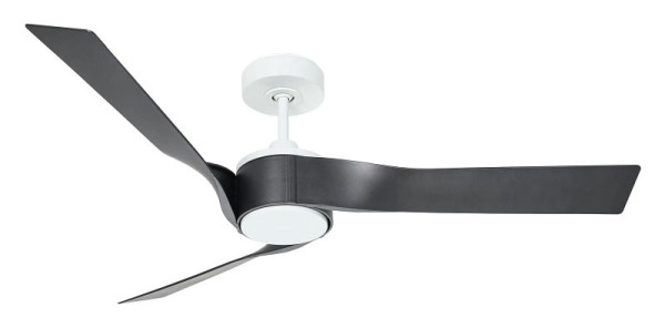 CasaFan Deckenventilator Eco Revolution Matt weiß-Matt Metallgrau, 313624