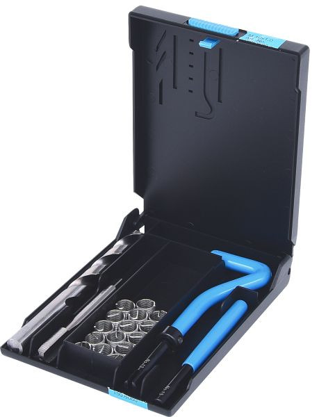 KS Tools Nirostahl Gewinde-Reparatur-Satz M10x1,0x14mm, 19-teilig, 150.6060