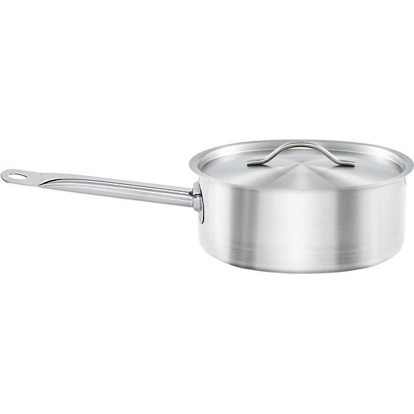 Stalgast Stielkasserolle mit Deckel, Serie ONSET, Ø 240 mm, Höhe 80 mm, 3,6 L, KG2403240