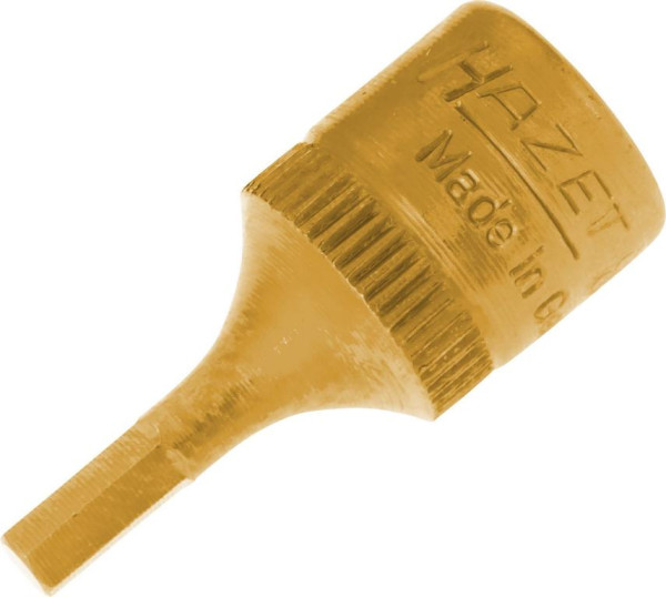 Hazet Schraubendreher-Steckschlüsseleinsatz, Vierkant hohl 6,3 mm (1/4 Zoll), Innen-Sechskant Profil, 3 mm, 8501-3