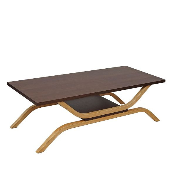 Mendler TV-Rack HWC-H38, Fernsehtisch Lowboard TV-Tisch, 35x110x48cm, Walnuss-Optik, 73054