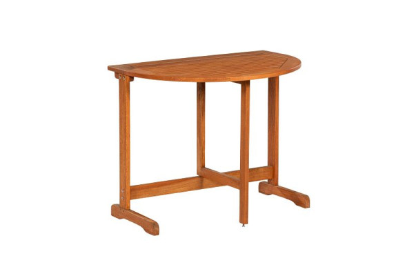 Merxx Klappentisch, 90 x 60 cm, halbrund, FSC Eukalyptusholz, 25255-011