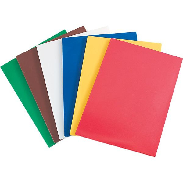 Stalgast Schneidbrett-Set HACCP, GN 1/2, glatt, aus Polyethylen, MS1271325