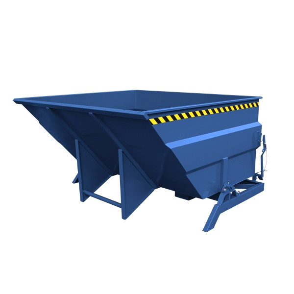 Eichinger Industrie Kippbehälter extragroß und massiv, 2500 kg, 3000 Liter, enzianblau, 20241800000097