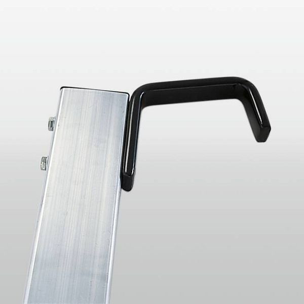 Munk Günzburger Steigtechnik Haken für Spezialleiter, abgewinkelt bis 200 mm, VE: 2 Stück, 019184