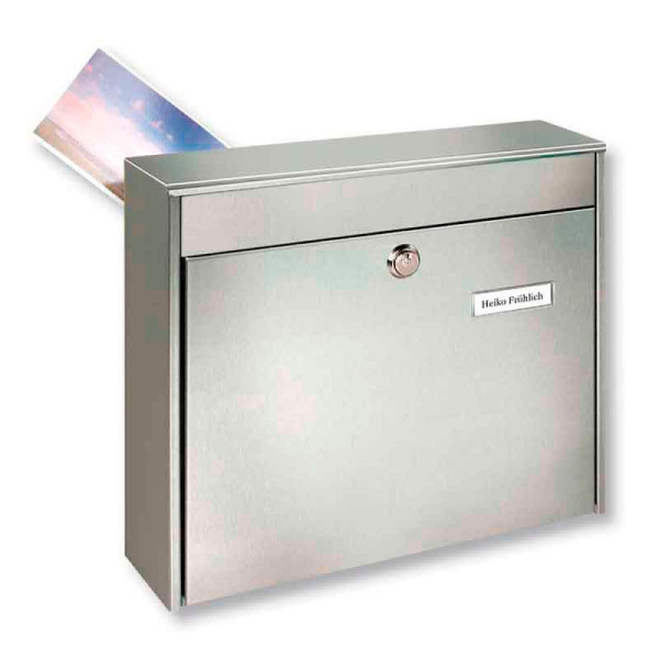 STEIN HGS Briefkasten Borkum, Edelstahl, 83684.0001