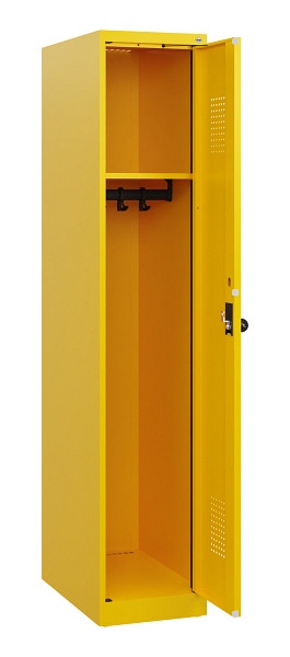 C+P Spind Evolo PLUS, 1 Abteil, 1530x300x500mm, 1023/1023, Drehriegel, 0490005-10 S10027