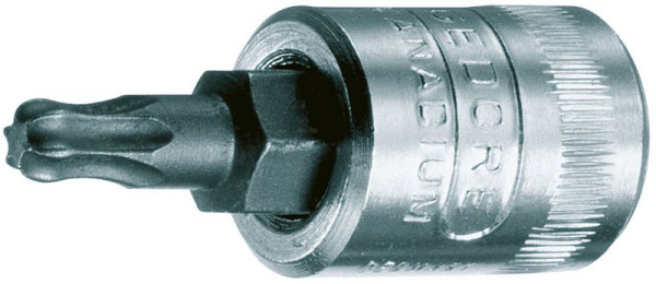 GEDORE Schraubendrehereinsatz 1/4" TX T10, Einsatzlänge 30,5 mm, 6120220