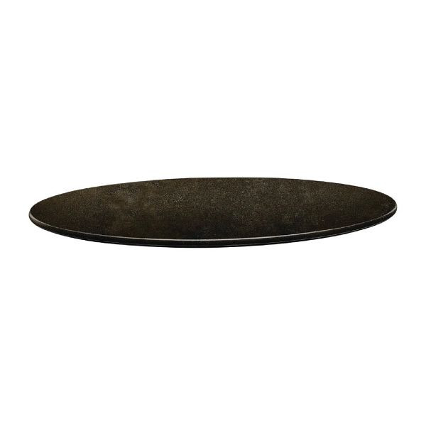 Topalit Smartline runde Tischplatte Zypern Metall 70cm, DR985