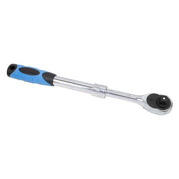 RepTools Teleskopratsche Knarre Umschaltknarre ausziehbar 1/2", 300 - 445 mm Ratsche, XXL-123127