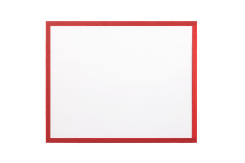 Bi-Office Dokumentenhalter - DIN A3 - Rot, magnetisch, VE: 5 Stück, FM2929
