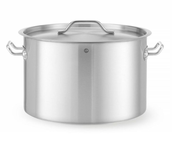 Hendi Fleischtopf - mit Deckel, Edelstahl 32l 400x260mm Budget, 832851
