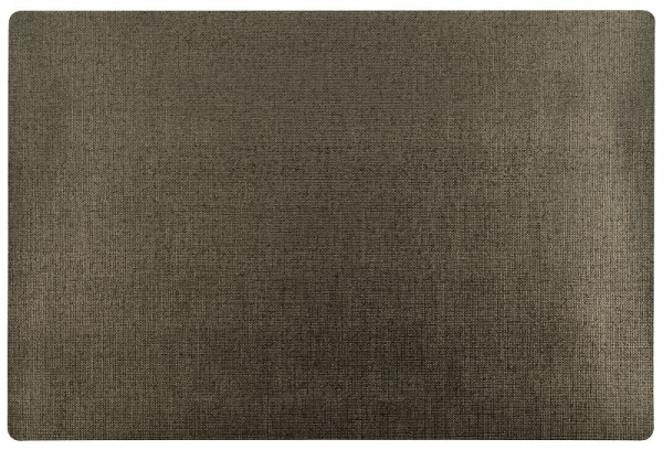 APS Tischset, 45 x 30 cm, Kunststoff (EVA), Farbe: silber / schwarz, rutschhemmende Unterseite, VE: 6 Stück, 60546