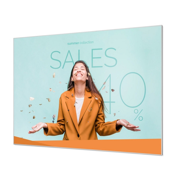 Showdown Displays Indoor Wandschild Compasso® 100 x 140 cm FOREX® 3 mm, FBCOM1000x1400-FP3