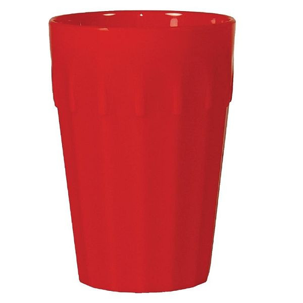 Olympia Kristallon Becher rot 14,2cl, VE: 12 Stück, CE273