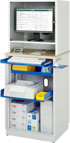 RAU Computer-Station adlatus - Modell 2025, B720 x T660 x H1810 mm, 07-2025.11