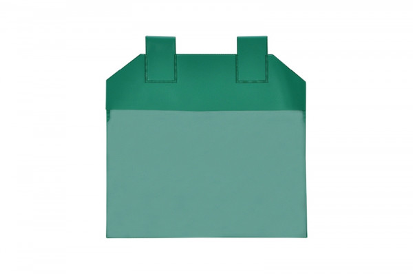 KROG Gitterboxtaschen mit Magnetverschluss, A5 quer grün, Öffnung: Längsseite, 5902071N
