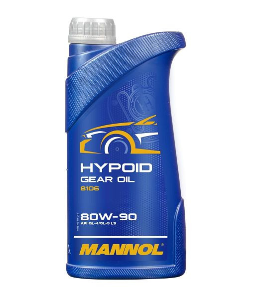 MANNOL Getriebeöl 8106 Hypoid 80W-90 GL-5 LS, VE: 1 l, MN8106-1