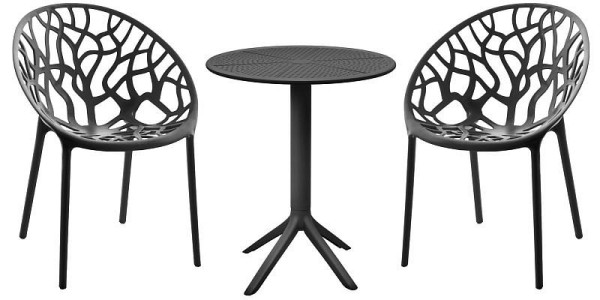 CLP Sitzgruppe Hoscana, schwarz, 326868, 4255716367886