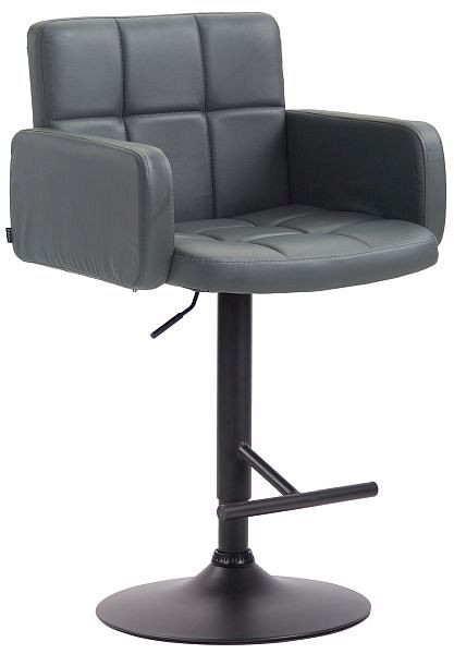 CLP Barhocker Los Angeles schwarz, grau, 318168, 4251756454067