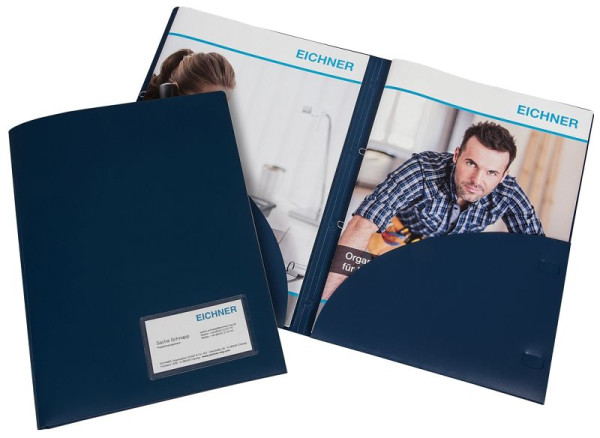 Eichner Präsentations-/Angebotsmappe, Blau, VE: 10 Stück, 9038-00746