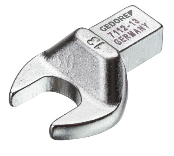 GEDORE Einsteckmaulschlüssel SE, mit Stift-Sicherung, 9x12, 17 mm, 7689600
