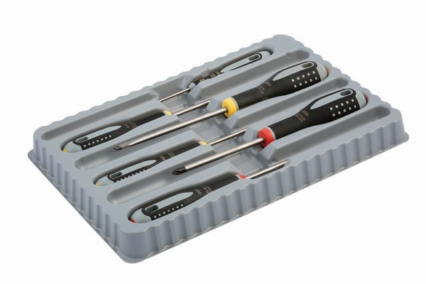 Bahco Ergo™-Schraubendreher-Satz, 6-teilig, Schlitz+PH, BE-9881