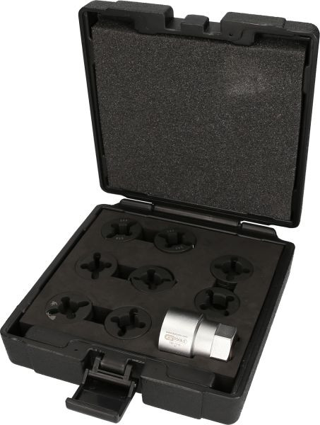 KS Tools Radbolzen-Gewindereparatur-Satz für NFZ, 9-teilig, 460.5480