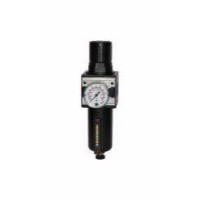 Riegler Filterregler mit Metallbehälter und Sichtrohr, inkl. Manometer, 100493