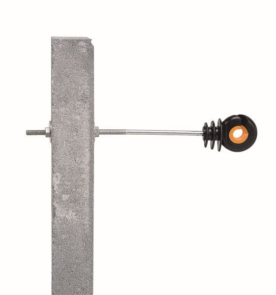 Gallagher Abstand-Ringisolator XDI 20cm/M6 für Metallpfähle, VE: 10 Stück, 029006