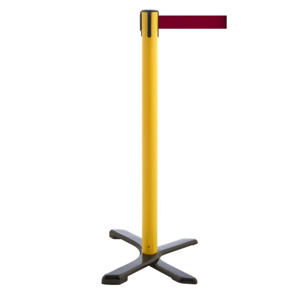 Stein HGS Personenleitsystem -P-Line Compact-, gelb, bordeaux, mit Gurtendstück (Standard), 34868-1302